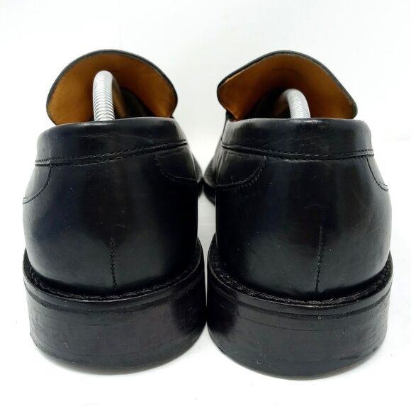 Cole Haan Martino II Penny Loafers Size 10 Black Leather Slip-on Dress Shoes main image 8